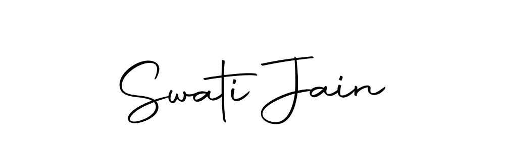 Similarly Autography-DOLnW is the best handwritten signature design. Signature creator online .You can use it as an online autograph creator for name Swati Jain. Swati Jain signature style 10 images and pictures png