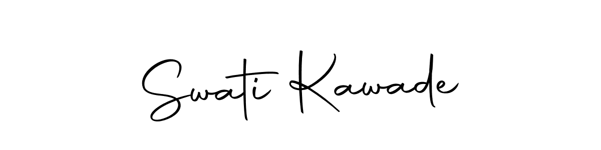 Create a beautiful signature design for name Swati Kawade. With this signature (Autography-DOLnW) fonts, you can make a handwritten signature for free. Swati Kawade signature style 10 images and pictures png