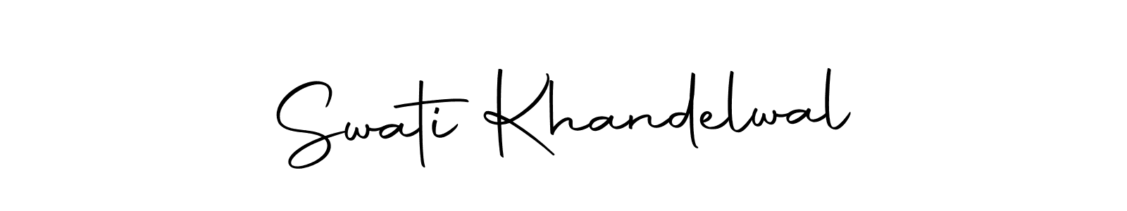 Here are the top 10 professional signature styles for the name Swati Khandelwal. These are the best autograph styles you can use for your name. Swati Khandelwal signature style 10 images and pictures png