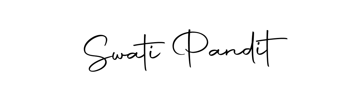 You should practise on your own different ways (Autography-DOLnW) to write your name (Swati Pandit) in signature. don't let someone else do it for you. Swati Pandit signature style 10 images and pictures png
