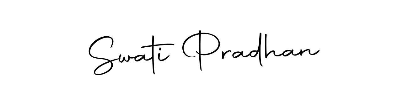 You should practise on your own different ways (Autography-DOLnW) to write your name (Swati Pradhan) in signature. don't let someone else do it for you. Swati Pradhan signature style 10 images and pictures png
