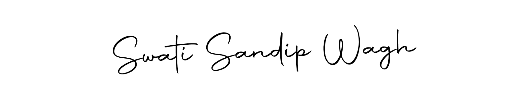 Use a signature maker to create a handwritten signature online. With this signature software, you can design (Autography-DOLnW) your own signature for name Swati Sandip Wagh. Swati Sandip Wagh signature style 10 images and pictures png