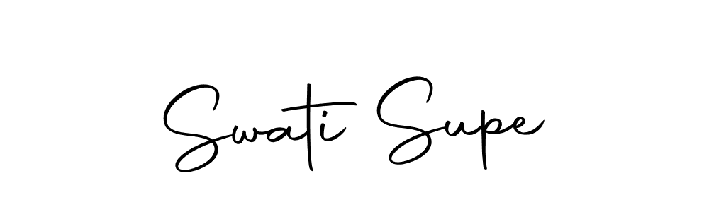 You can use this online signature creator to create a handwritten signature for the name Swati Supe. This is the best online autograph maker. Swati Supe signature style 10 images and pictures png