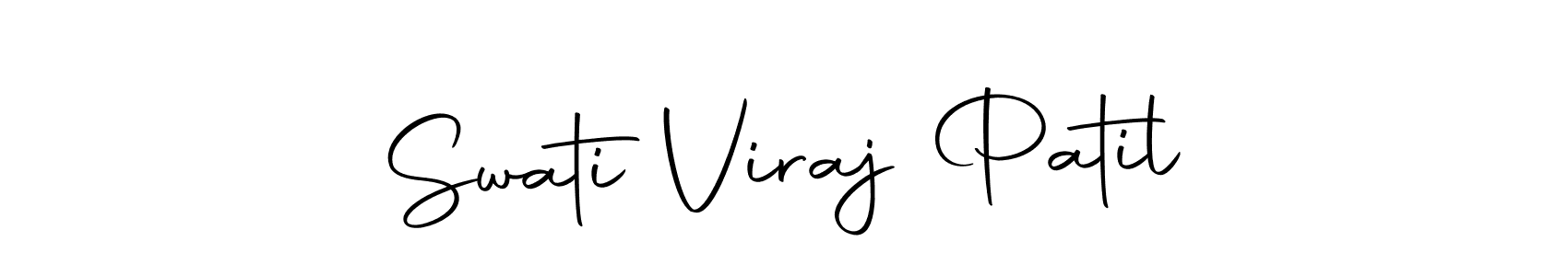 Make a beautiful signature design for name Swati Viraj Patil. With this signature (Autography-DOLnW) style, you can create a handwritten signature for free. Swati Viraj Patil signature style 10 images and pictures png