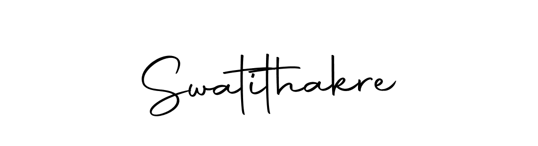 You can use this online signature creator to create a handwritten signature for the name Swatithakre. This is the best online autograph maker. Swatithakre signature style 10 images and pictures png