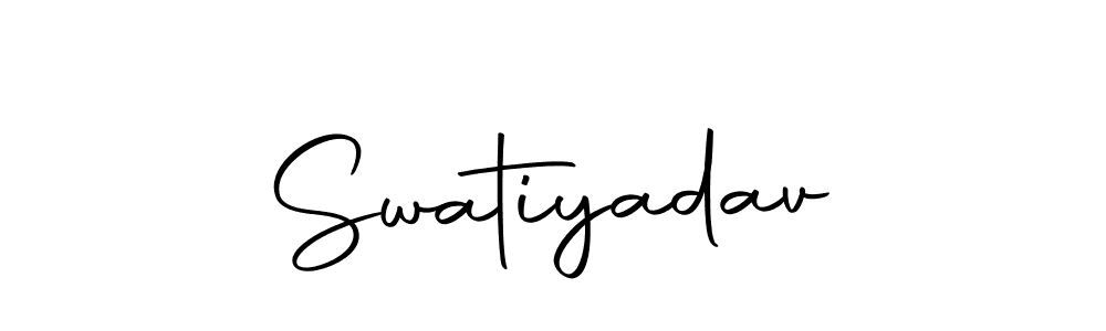 Also we have Swatiyadav name is the best signature style. Create professional handwritten signature collection using Autography-DOLnW autograph style. Swatiyadav signature style 10 images and pictures png