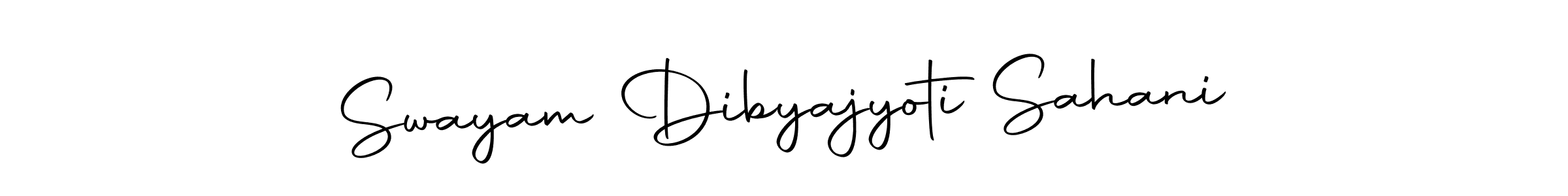 Autography-DOLnW is a professional signature style that is perfect for those who want to add a touch of class to their signature. It is also a great choice for those who want to make their signature more unique. Get Swayam Dibyajyoti Sahani name to fancy signature for free. Swayam Dibyajyoti Sahani signature style 10 images and pictures png