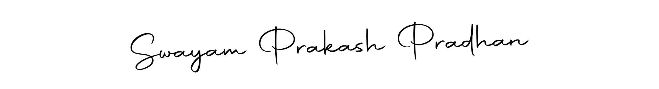 if you are searching for the best signature style for your name Swayam Prakash Pradhan. so please give up your signature search. here we have designed multiple signature styles  using Autography-DOLnW. Swayam Prakash Pradhan signature style 10 images and pictures png