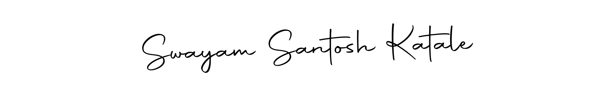 You should practise on your own different ways (Autography-DOLnW) to write your name (Swayam Santosh Katale) in signature. don't let someone else do it for you. Swayam Santosh Katale signature style 10 images and pictures png