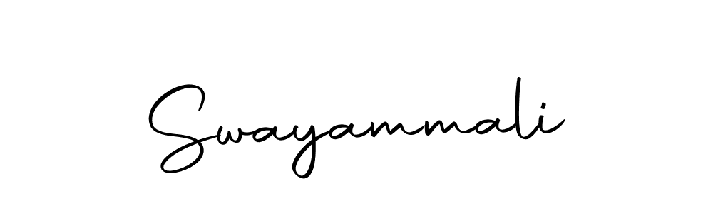 The best way (Autography-DOLnW) to make a short signature is to pick only two or three words in your name. The name Swayammali include a total of six letters. For converting this name. Swayammali signature style 10 images and pictures png