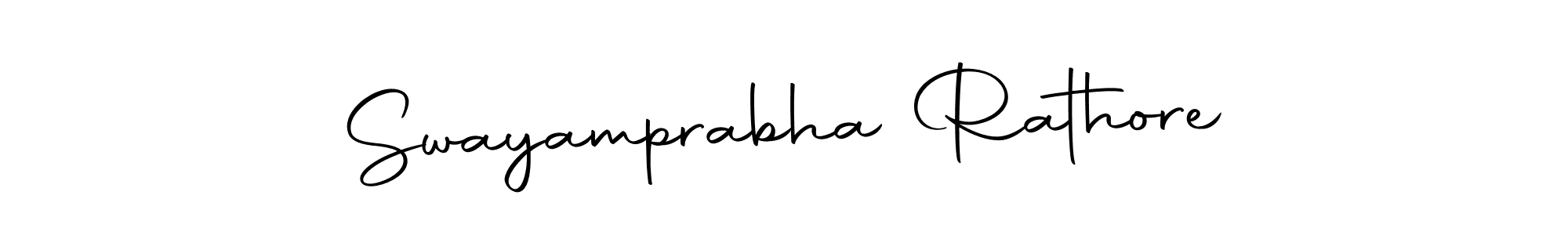 How to make Swayamprabha Rathore signature? Autography-DOLnW is a professional autograph style. Create handwritten signature for Swayamprabha Rathore name. Swayamprabha Rathore signature style 10 images and pictures png