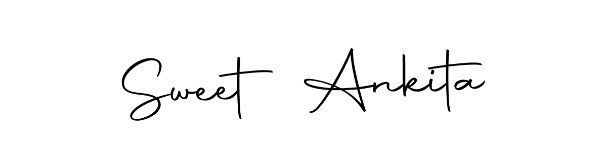Autography-DOLnW is a professional signature style that is perfect for those who want to add a touch of class to their signature. It is also a great choice for those who want to make their signature more unique. Get Sweet Ankita name to fancy signature for free. Sweet Ankita signature style 10 images and pictures png