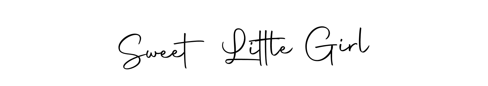 How to make Sweet Little Girl signature? Autography-DOLnW is a professional autograph style. Create handwritten signature for Sweet Little Girl name. Sweet Little Girl signature style 10 images and pictures png