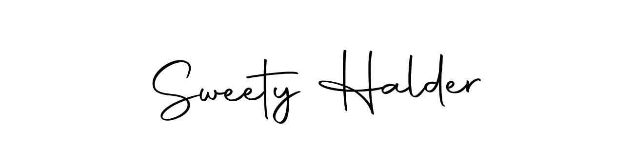 Use a signature maker to create a handwritten signature online. With this signature software, you can design (Autography-DOLnW) your own signature for name Sweety Halder. Sweety Halder signature style 10 images and pictures png
