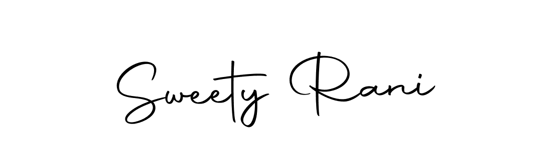 How to make Sweety Rani name signature. Use Autography-DOLnW style for creating short signs online. This is the latest handwritten sign. Sweety Rani signature style 10 images and pictures png