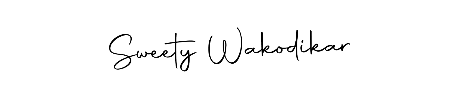 Design your own signature with our free online signature maker. With this signature software, you can create a handwritten (Autography-DOLnW) signature for name Sweety Wakodikar. Sweety Wakodikar signature style 10 images and pictures png