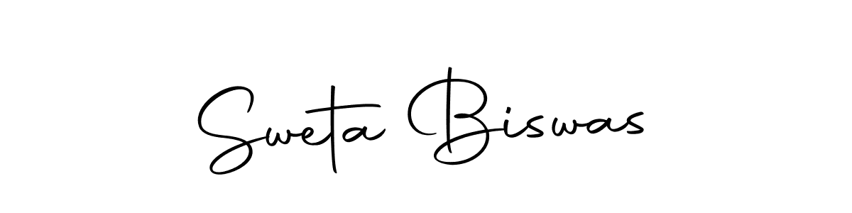 Design your own signature with our free online signature maker. With this signature software, you can create a handwritten (Autography-DOLnW) signature for name Sweta Biswas. Sweta Biswas signature style 10 images and pictures png