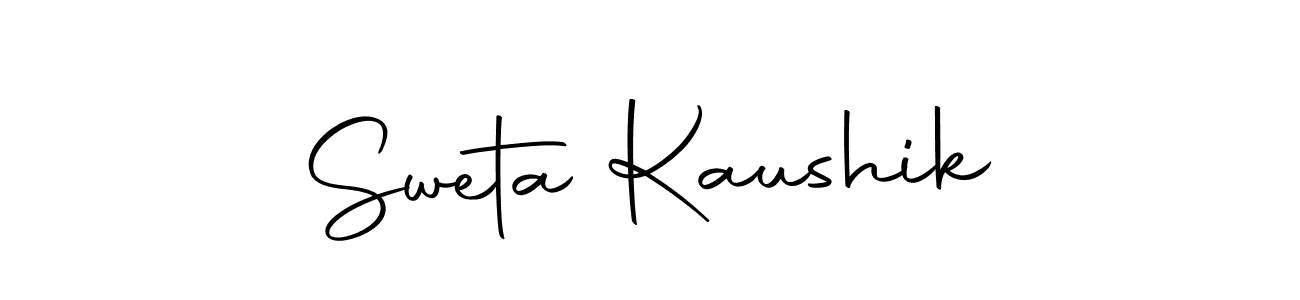 Sweta Kaushik stylish signature style. Best Handwritten Sign (Autography-DOLnW) for my name. Handwritten Signature Collection Ideas for my name Sweta Kaushik. Sweta Kaushik signature style 10 images and pictures png