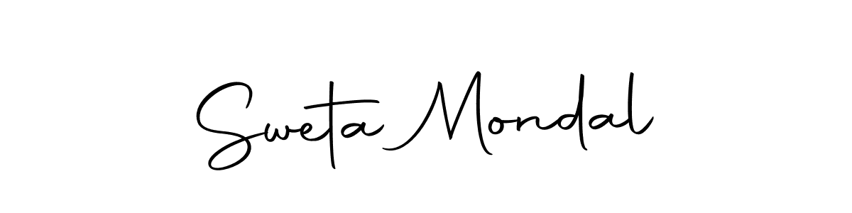 Use a signature maker to create a handwritten signature online. With this signature software, you can design (Autography-DOLnW) your own signature for name Sweta Mondal. Sweta Mondal signature style 10 images and pictures png