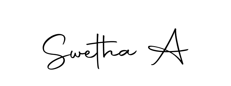 It looks lik you need a new signature style for name Swetha A. Design unique handwritten (Autography-DOLnW) signature with our free signature maker in just a few clicks. Swetha A signature style 10 images and pictures png