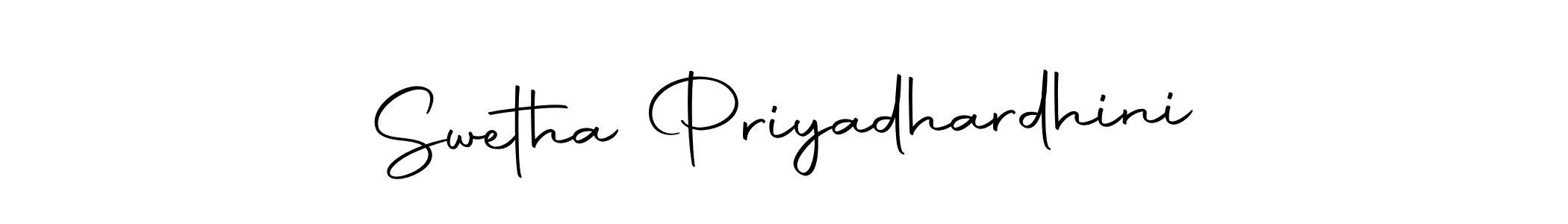 Use a signature maker to create a handwritten signature online. With this signature software, you can design (Autography-DOLnW) your own signature for name Swetha Priyadhardhini. Swetha Priyadhardhini signature style 10 images and pictures png