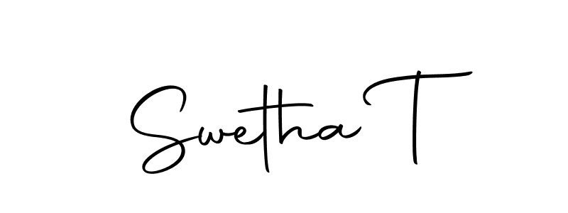 You can use this online signature creator to create a handwritten signature for the name Swetha T. This is the best online autograph maker. Swetha T signature style 10 images and pictures png
