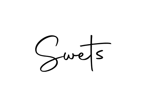 Similarly Autography-DOLnW is the best handwritten signature design. Signature creator online .You can use it as an online autograph creator for name Swets. Swets signature style 10 images and pictures png