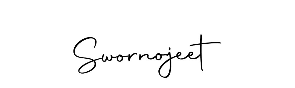 Design your own signature with our free online signature maker. With this signature software, you can create a handwritten (Autography-DOLnW) signature for name Swornojeet. Swornojeet signature style 10 images and pictures png