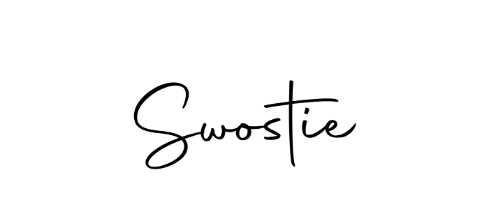 The best way (Autography-DOLnW) to make a short signature is to pick only two or three words in your name. The name Swostie include a total of six letters. For converting this name. Swostie signature style 10 images and pictures png