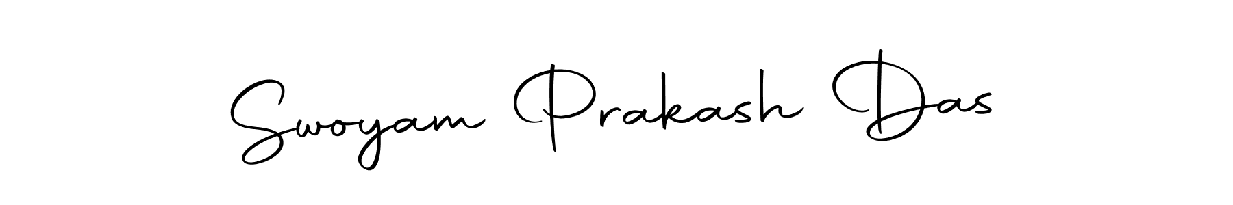 How to make Swoyam Prakash Das name signature. Use Autography-DOLnW style for creating short signs online. This is the latest handwritten sign. Swoyam Prakash Das signature style 10 images and pictures png