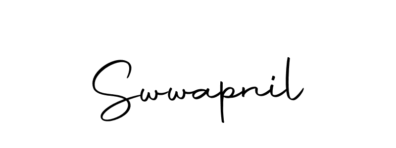 How to Draw Swwapnil signature style? Autography-DOLnW is a latest design signature styles for name Swwapnil. Swwapnil signature style 10 images and pictures png