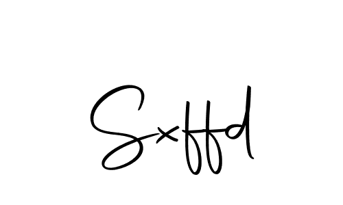 Make a beautiful signature design for name Sxffd. With this signature (Autography-DOLnW) style, you can create a handwritten signature for free. Sxffd signature style 10 images and pictures png