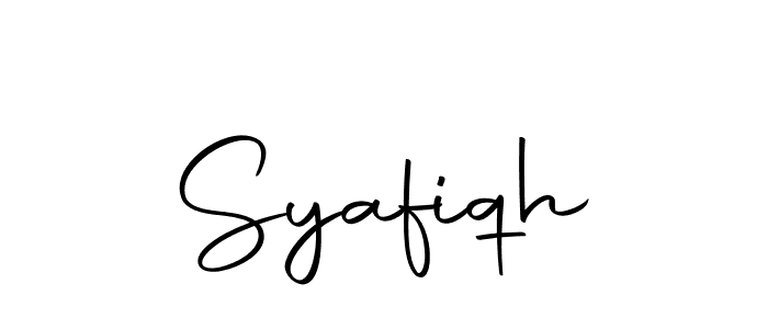 You should practise on your own different ways (Autography-DOLnW) to write your name (Syafiqh) in signature. don't let someone else do it for you. Syafiqh signature style 10 images and pictures png