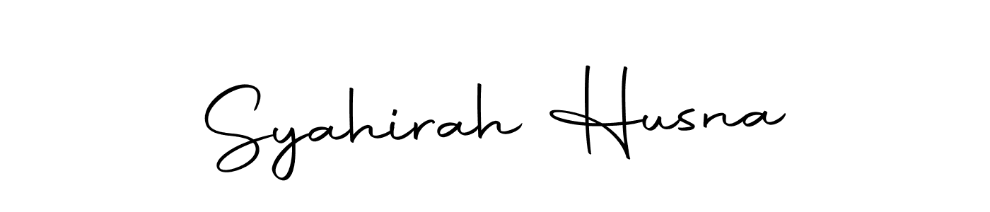 Design your own signature with our free online signature maker. With this signature software, you can create a handwritten (Autography-DOLnW) signature for name Syahirah Husna. Syahirah Husna signature style 10 images and pictures png