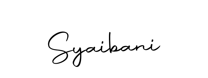 Also we have Syaibani name is the best signature style. Create professional handwritten signature collection using Autography-DOLnW autograph style. Syaibani signature style 10 images and pictures png