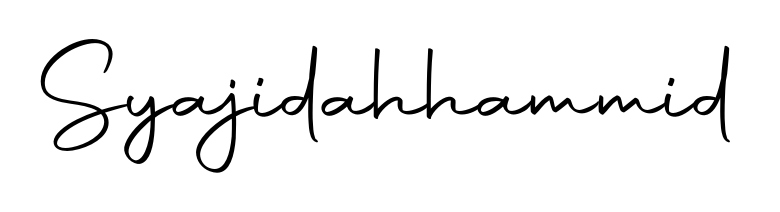 Once you've used our free online signature maker to create your best signature Autography-DOLnW style, it's time to enjoy signing your documents with Syajidahhammid name. Syajidahhammid signature style 10 images and pictures png