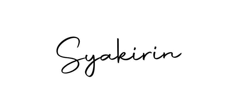 How to make Syakirin name signature. Use Autography-DOLnW style for creating short signs online. This is the latest handwritten sign. Syakirin signature style 10 images and pictures png