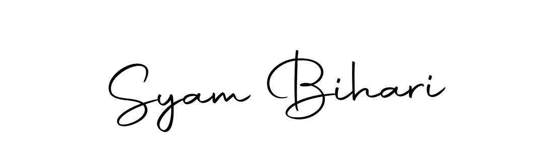 How to make Syam Bihari signature? Autography-DOLnW is a professional autograph style. Create handwritten signature for Syam Bihari name. Syam Bihari signature style 10 images and pictures png