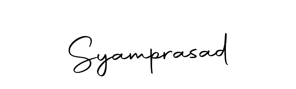 It looks lik you need a new signature style for name Syamprasad. Design unique handwritten (Autography-DOLnW) signature with our free signature maker in just a few clicks. Syamprasad signature style 10 images and pictures png