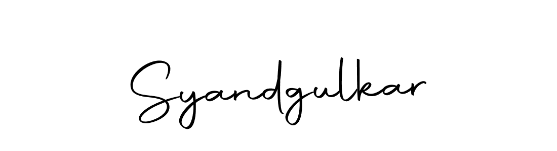 Once you've used our free online signature maker to create your best signature Autography-DOLnW style, it's time to enjoy all of the benefits that Syandgulkar name signing documents. Syandgulkar signature style 10 images and pictures png