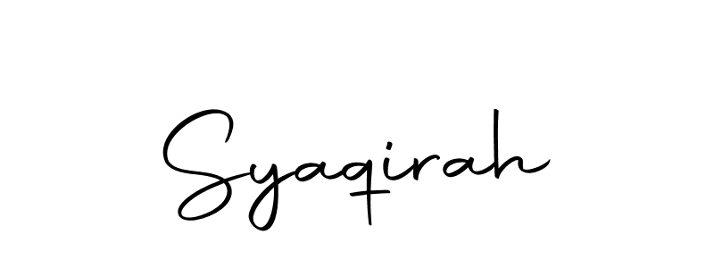 Similarly Autography-DOLnW is the best handwritten signature design. Signature creator online .You can use it as an online autograph creator for name Syaqirah. Syaqirah signature style 10 images and pictures png