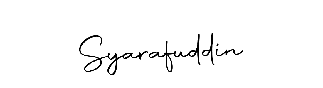 How to make Syarafuddin signature? Autography-DOLnW is a professional autograph style. Create handwritten signature for Syarafuddin name. Syarafuddin signature style 10 images and pictures png