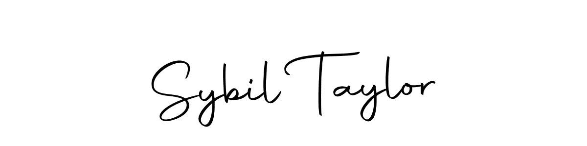 Use a signature maker to create a handwritten signature online. With this signature software, you can design (Autography-DOLnW) your own signature for name Sybil Taylor. Sybil Taylor signature style 10 images and pictures png