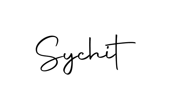 Sychit stylish signature style. Best Handwritten Sign (Autography-DOLnW) for my name. Handwritten Signature Collection Ideas for my name Sychit. Sychit signature style 10 images and pictures png