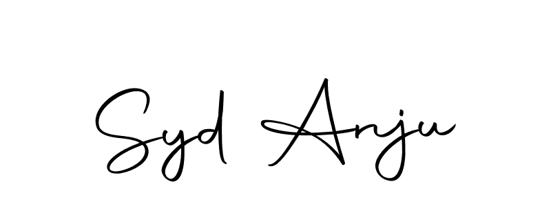The best way (Autography-DOLnW) to make a short signature is to pick only two or three words in your name. The name Syd Anju include a total of six letters. For converting this name. Syd Anju signature style 10 images and pictures png