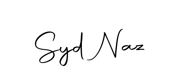 if you are searching for the best signature style for your name Syd Naz. so please give up your signature search. here we have designed multiple signature styles  using Autography-DOLnW. Syd Naz signature style 10 images and pictures png