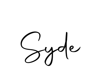 You can use this online signature creator to create a handwritten signature for the name Syde. This is the best online autograph maker. Syde signature style 10 images and pictures png