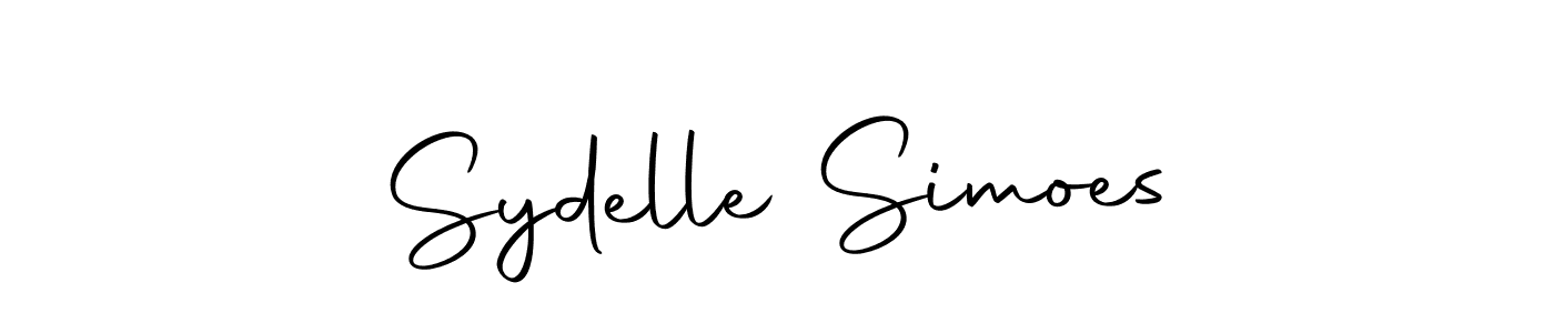 Make a short Sydelle Simoes signature style. Manage your documents anywhere anytime using Autography-DOLnW. Create and add eSignatures, submit forms, share and send files easily. Sydelle Simoes signature style 10 images and pictures png