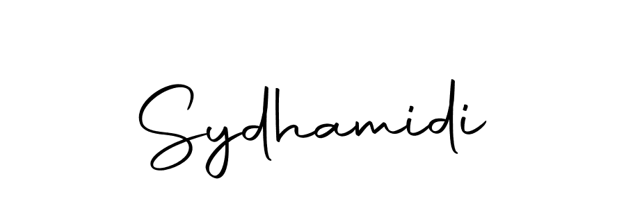 The best way (Autography-DOLnW) to make a short signature is to pick only two or three words in your name. The name Sydhamidi include a total of six letters. For converting this name. Sydhamidi signature style 10 images and pictures png