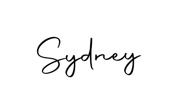 How to make Sydney signature? Autography-DOLnW is a professional autograph style. Create handwritten signature for Sydney name. Sydney signature style 10 images and pictures png